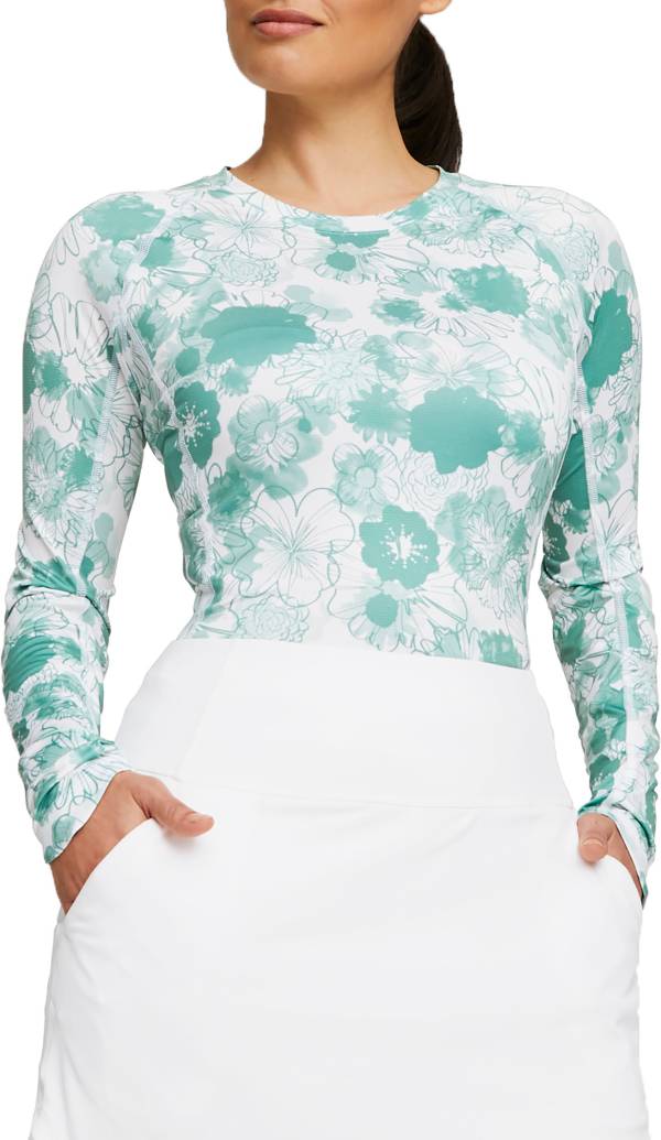 PUMA Women's You-V Lillypad Crew Golf Pullover product image