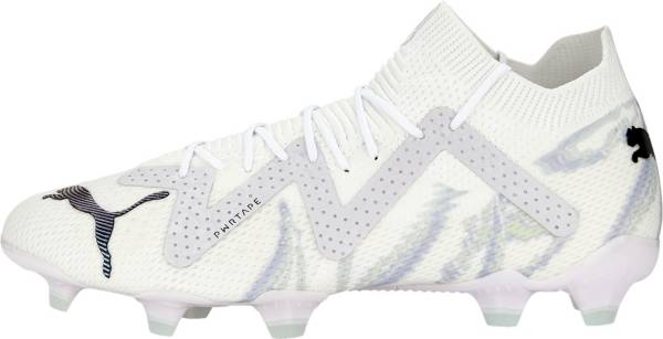 Puma Women's Future Ultimate Firm Ground Cleats - White /  Pink