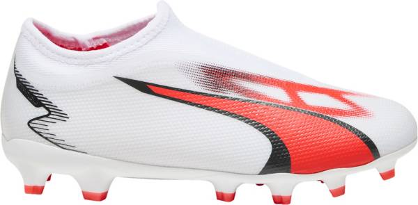 Puma soccer cheap cleats kids white