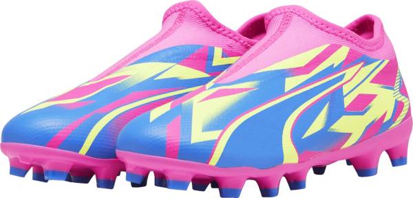 puma soccer cleats kids pink