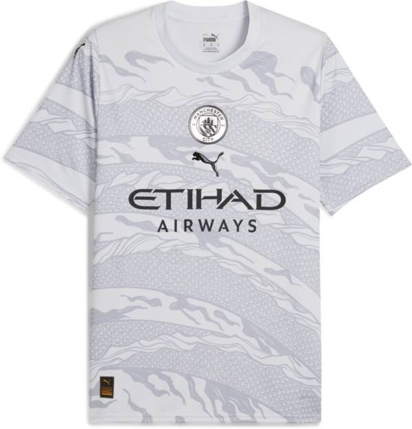 CAMISETA MANCHESTER CITY SEGUNDA JUNIOR 2023 2024 PUMA 