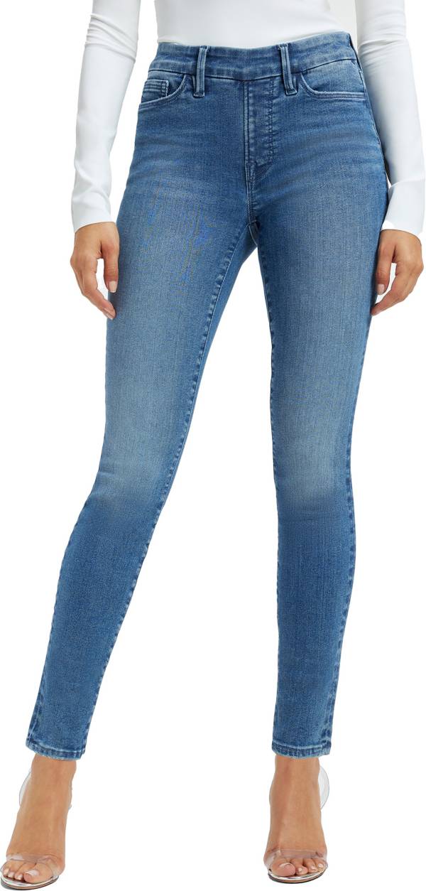 Good American Women's Power Stretch Pull-On Skinny Jeans