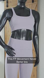 Free People Never Better Square Neck Bra Black XS (Women's 0-2) at