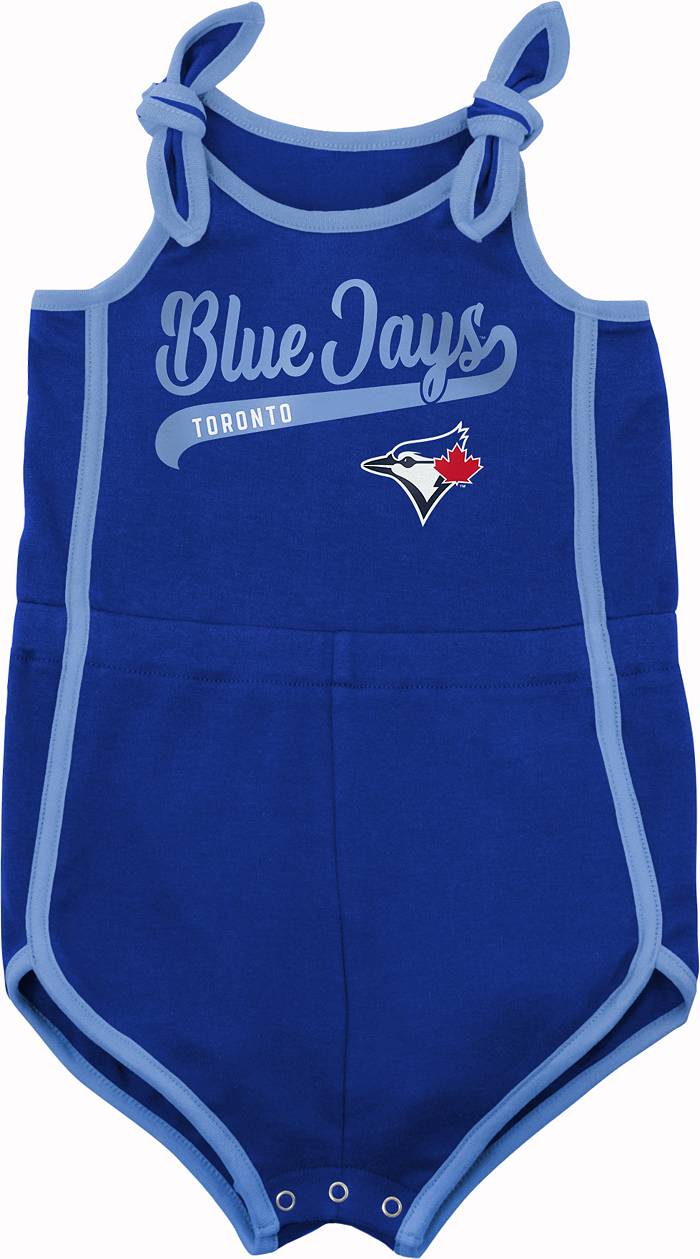 MLB Team Apparel Infant Toronto Blue Jays Blue Homerun Romper