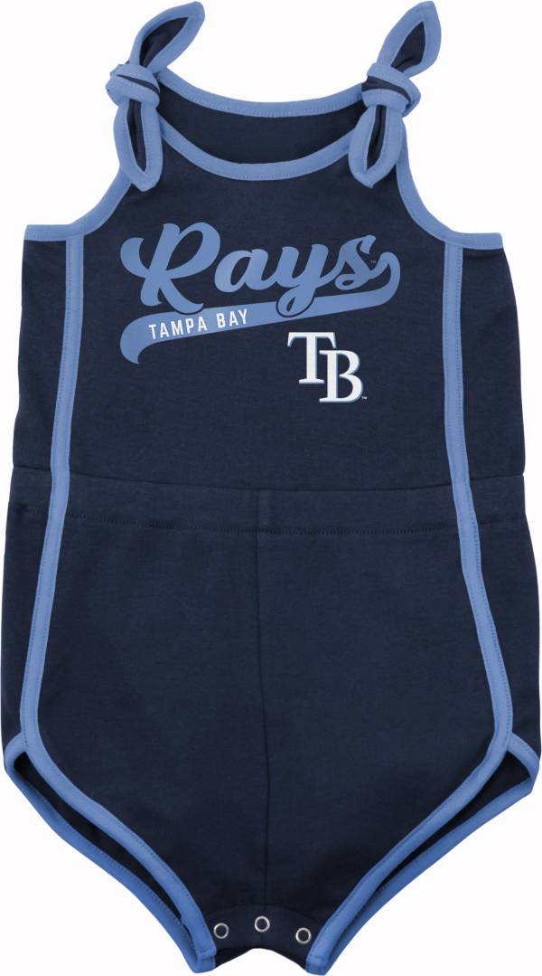 MLB Team Apparel Infant Tampa Bay Rays Navy Homerun Romper Dick's