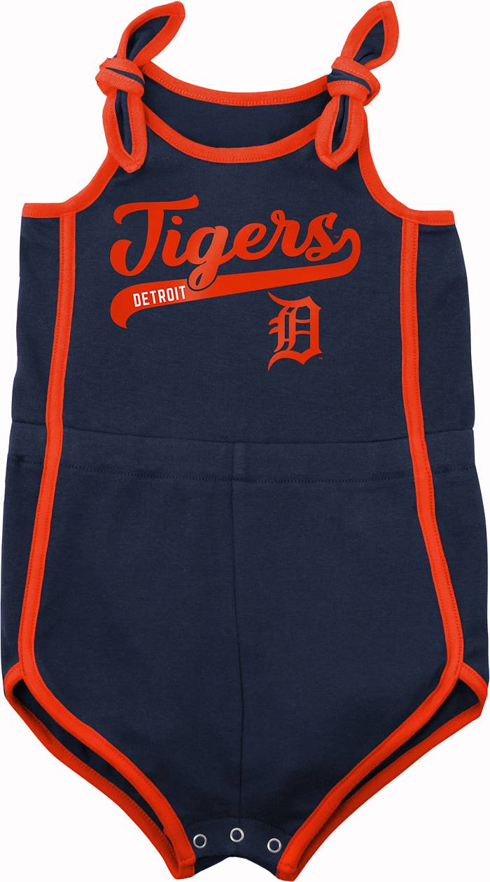 MLB Team Apparel Infant Detroit Tigers Navy Homerun Romper