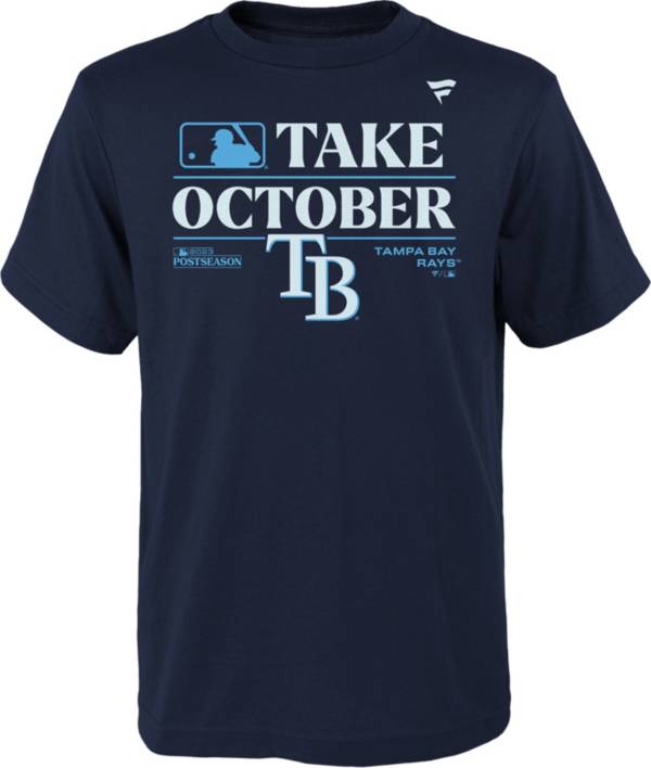 MLB Men's 2023 Postseason Take October Los Angeles Dodgers Locker Room T- Shirt
