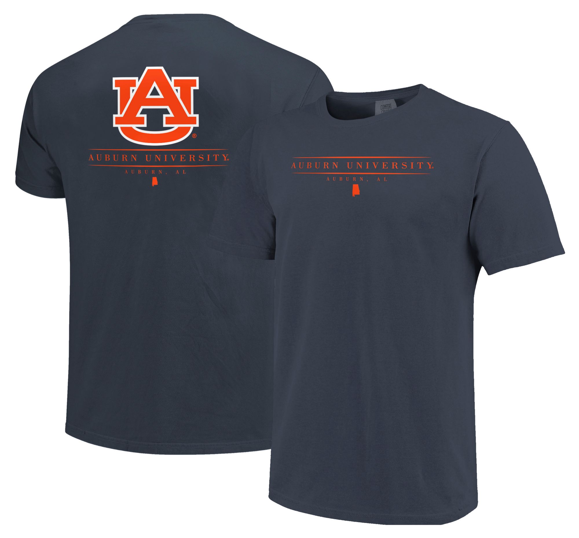 Image One Adult Auburn Tigers Navy Jumbo Mascot T-Shirt product image