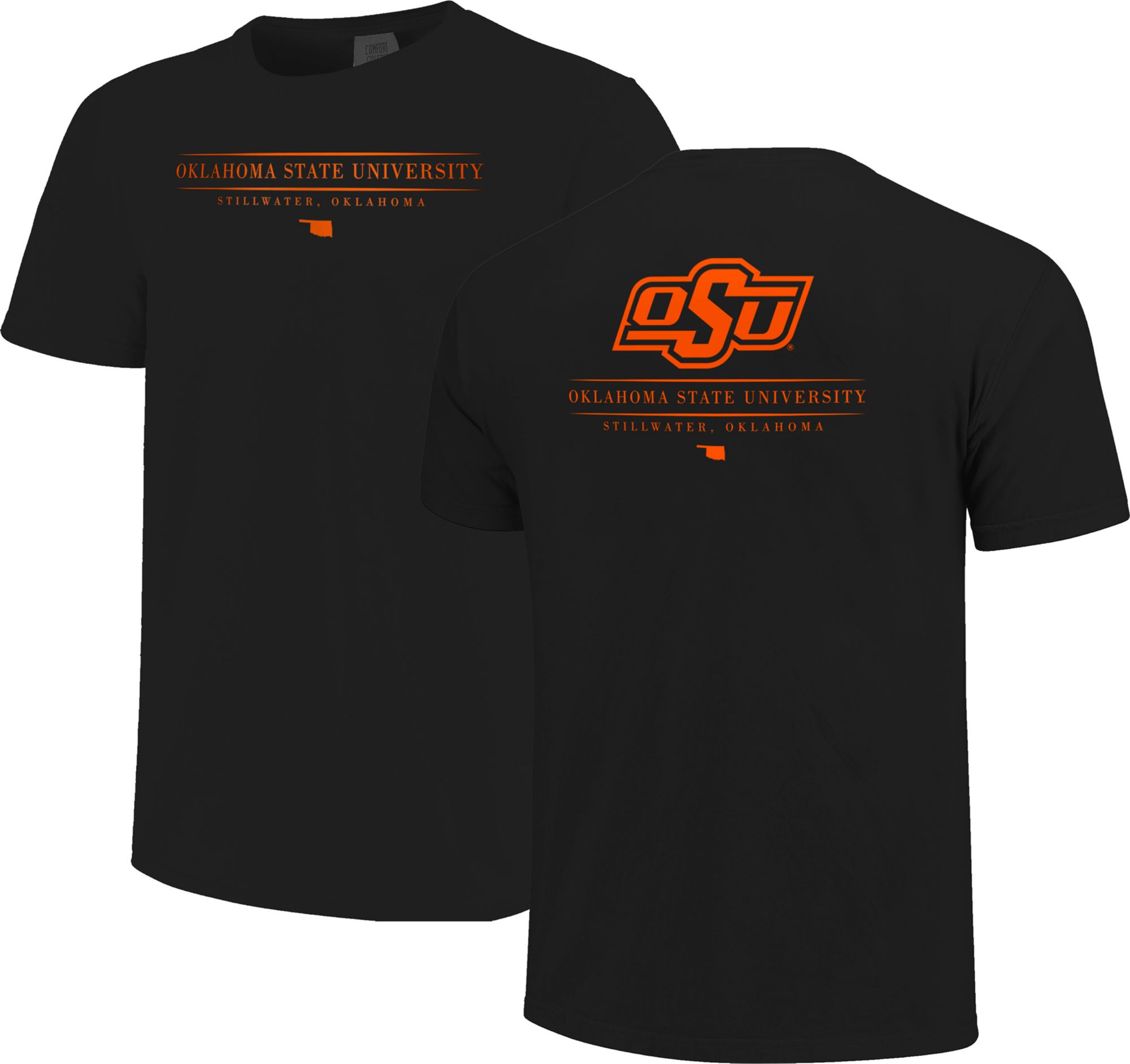 Image One Adult Oklahoma State Cowboys Black Jumbo Mascot T-Shirt product image