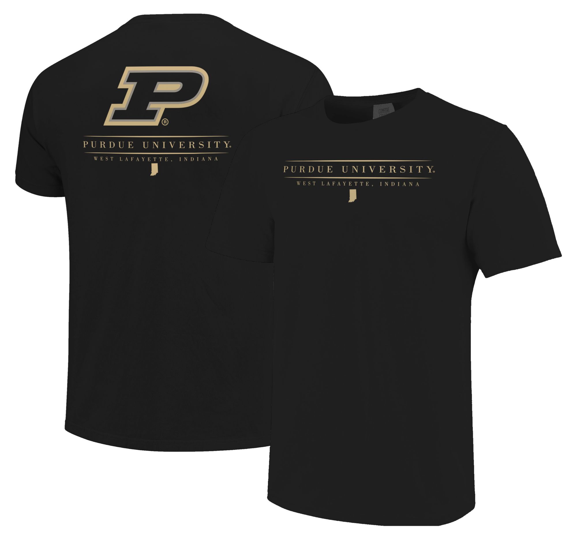 Image One Adult Purdue Boilermakers Black Jumbo Mascot T-Shirt product image