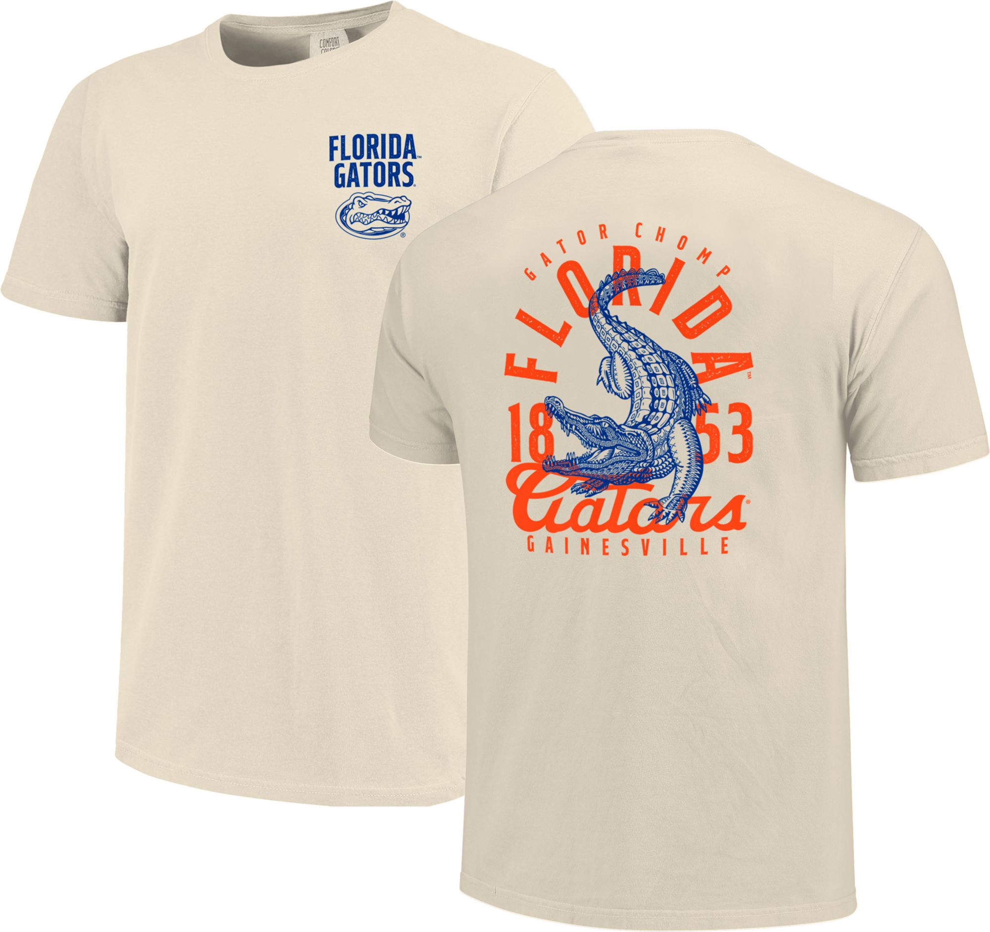 Image One Men's Florida Gators Ivory Mascot Local T-Shirt product image