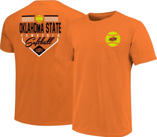 Image One Oklahoma State Cowgirls Orange Softball T-Shirt product image