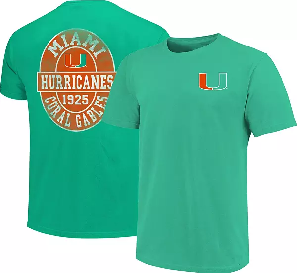 Miami Hurricanes NCAA Mens Gone Fishing Shirt