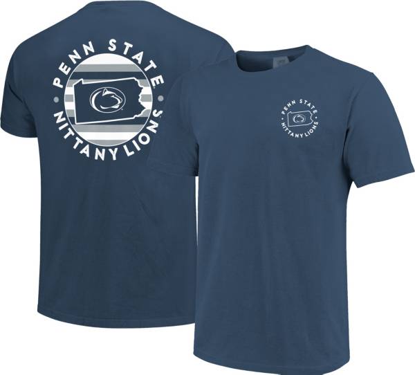 Image One Men's Penn State Nittany Lions Blue State Circle Graphic T-Shirt product image