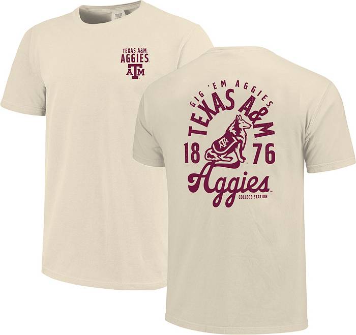 Texas A&M Youth Gig 'Em Football T-Shirt | Maroon