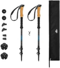 Cascade Mountain Tech Trekking Poles - Aluminum Hiking Walking top Sticks-*fri6