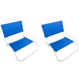 Cascade Mountain Tech Low Profile Beach Chair 2-Pack