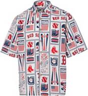 Men's Reyn Spooner White Boston Red Sox Scenic Button-Up Shirt