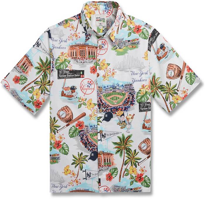 Men's Reyn Spooner White Tampa Bay Rays scenic Button-Up Shirt