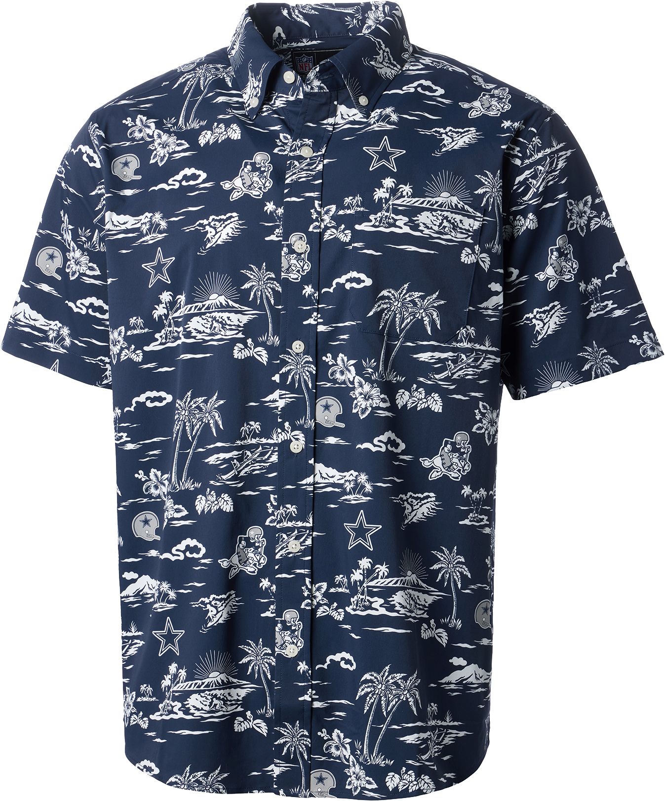 Reyn Spooner Men's Dallas Cowboys Classic Throwback Button-Down Navy Shirt product image