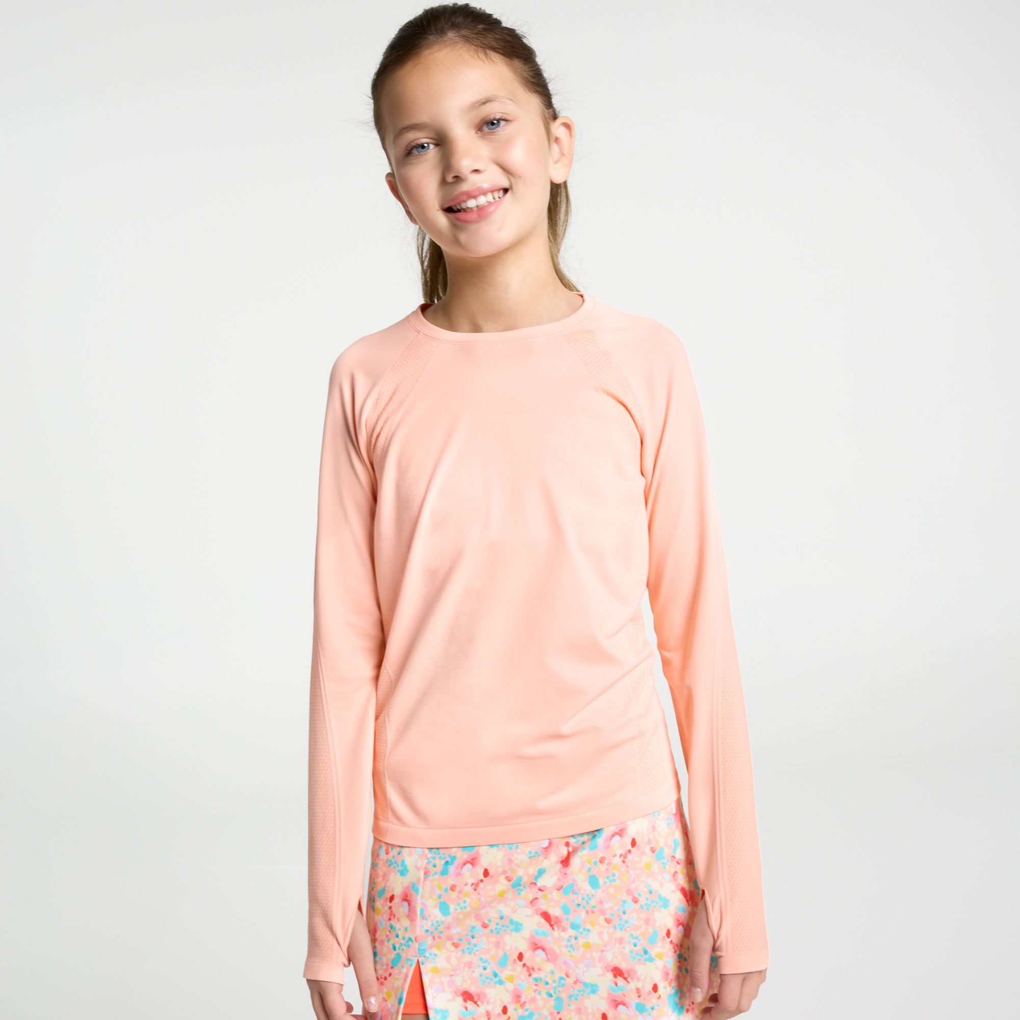 DSG Girls' Movement Seamless Long Sleeve T-Shirt product image