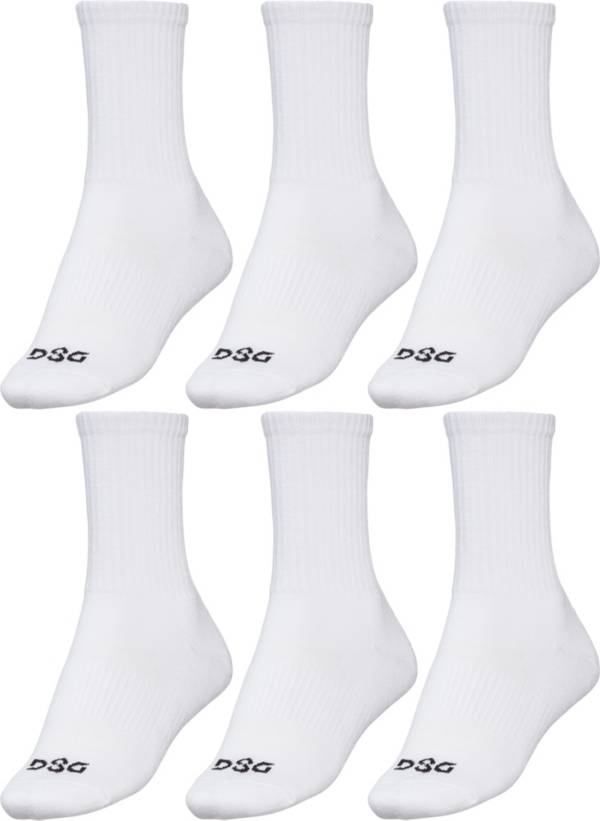 DSG Men's Crew Socks 6 Pack Dick's Sporting Goods