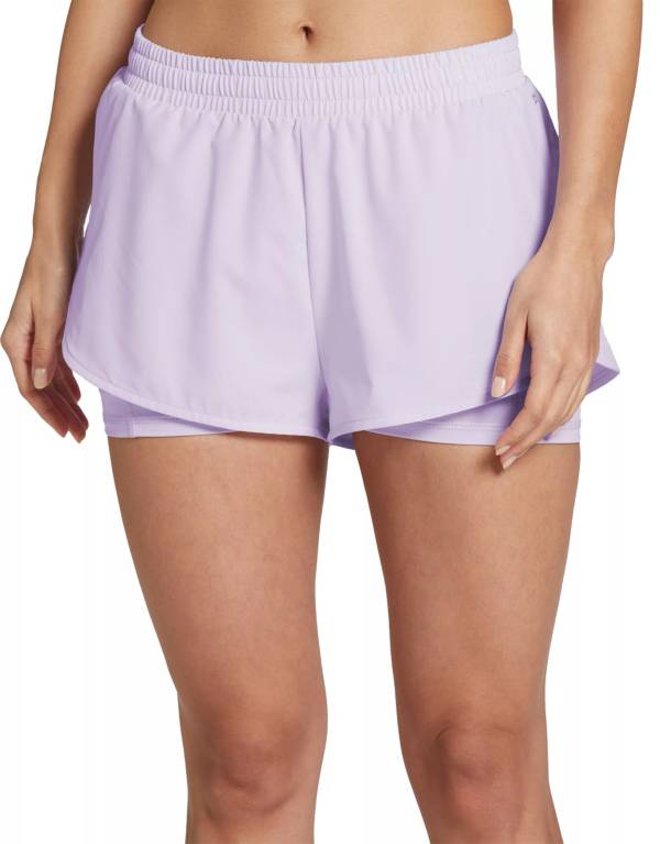 Running shorts with discount biker shorts underneath