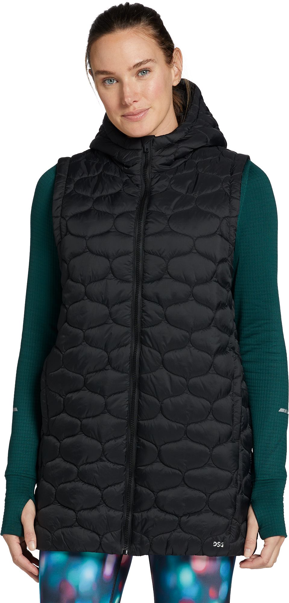 DSG Women's Hooded Puffer Vest Dick's Sporting Goods