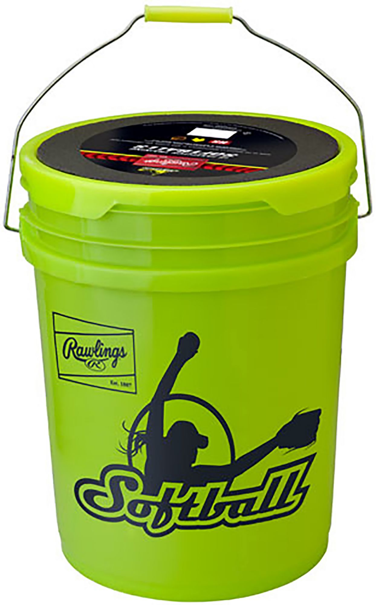 Rawlings 12" Practice Fastpitch Softball Bucket - 12 Pack product image