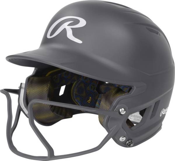 Baseball helmet deals face guard