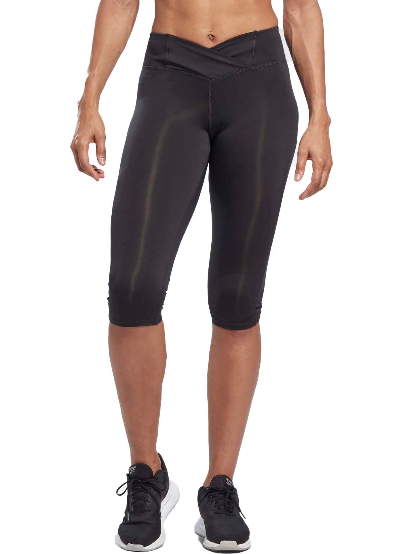 Reebok Women s Workout Ready Basic Capri Leggings Dick s Sporting Goods