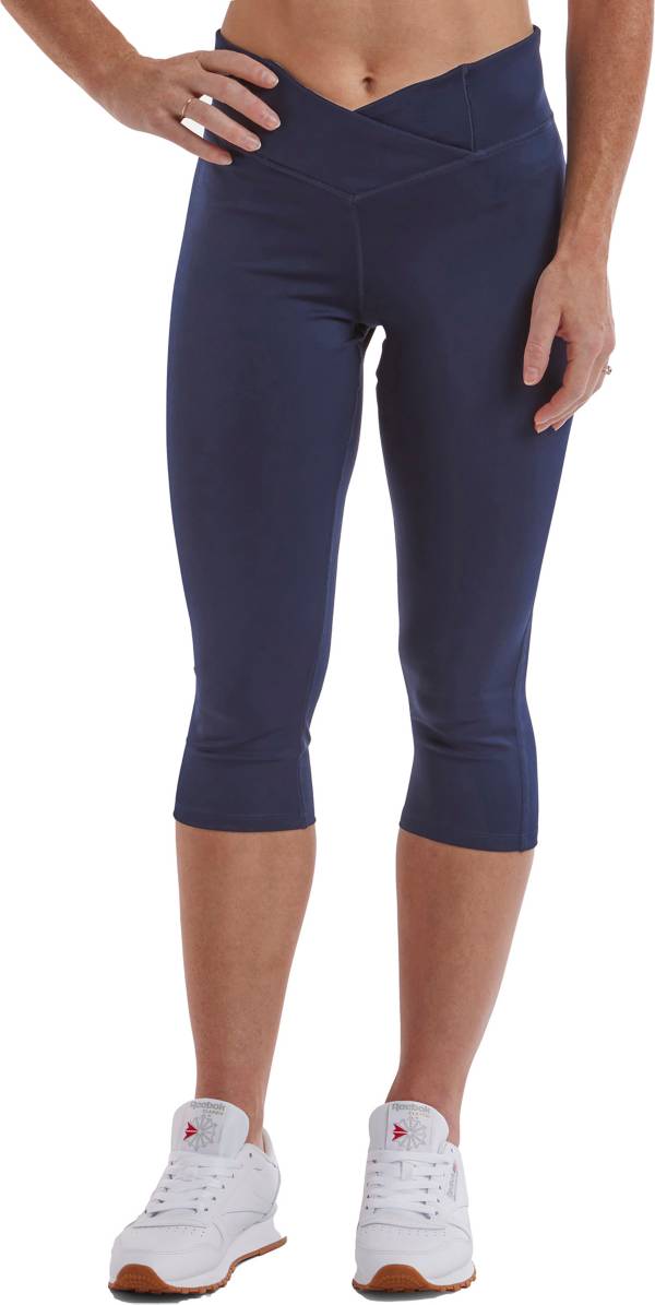 Women Calf Length Capri Leggings