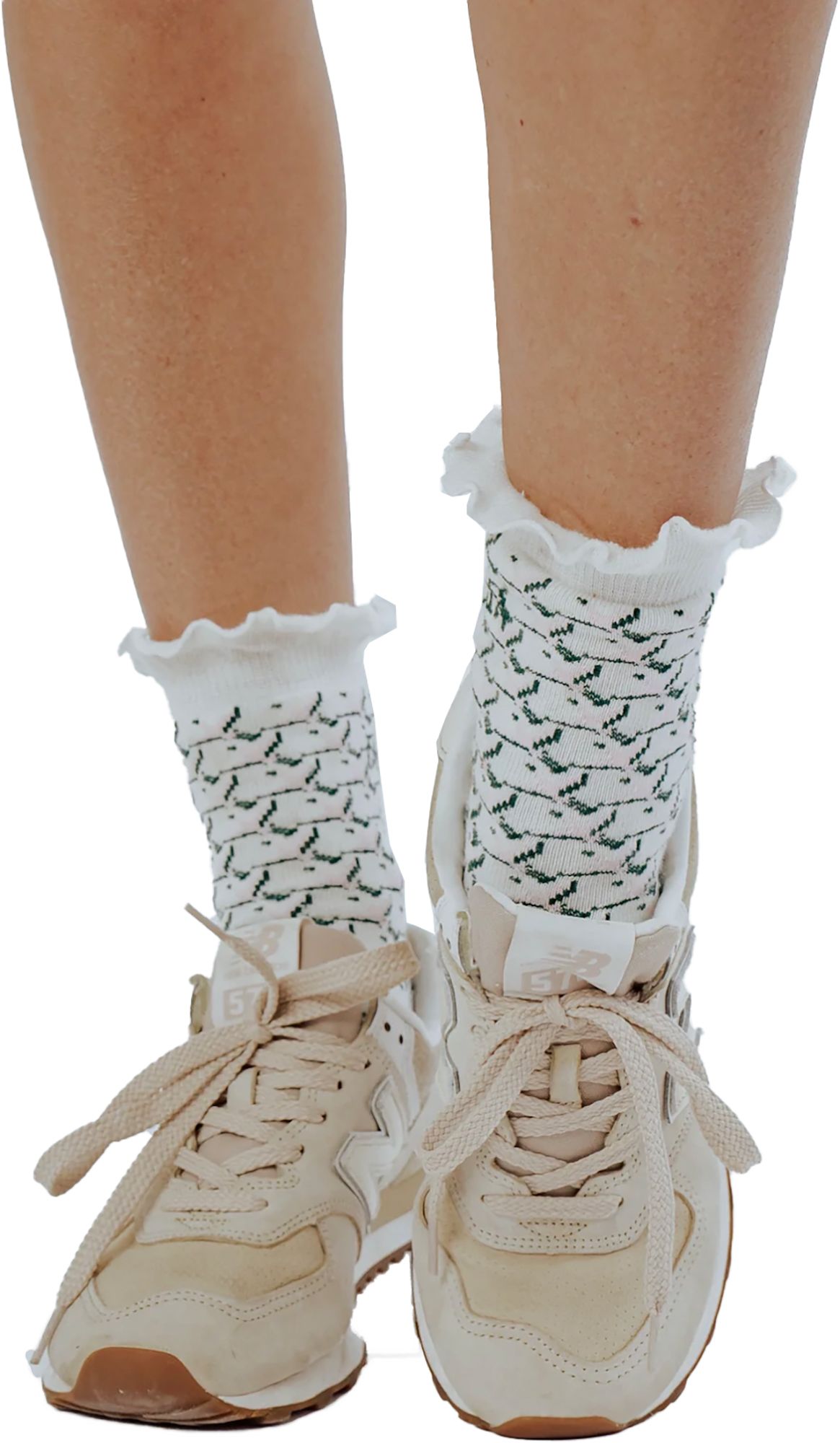 Fore All Women's Maude Ruffle Top Dress Socks product image