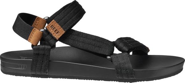 Black discount reef sandals