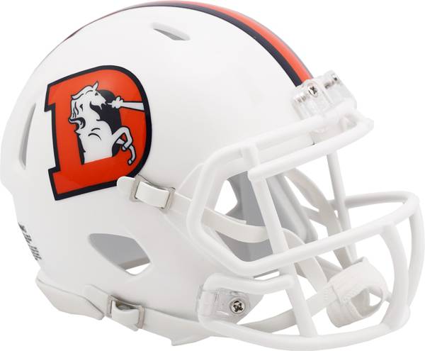 Riddell Denver Broncos Alternate On-Field Speed Mini Football Helmet