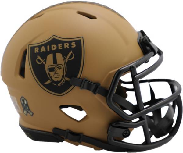 Riddell Las Vegas Raiders 2023 Salute to Service Mini Helmet