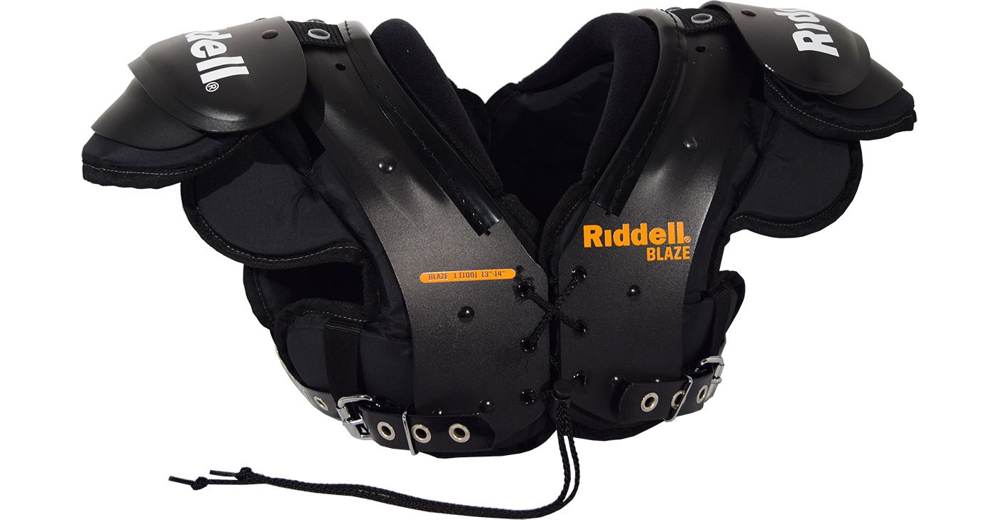 Riddell youth shoulder pads online medium