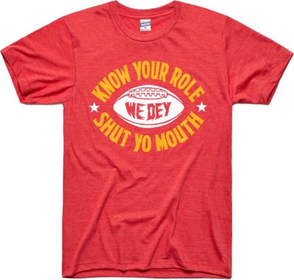 Charlie Hustle Kansas City Red Know Your Role T-Shirt product image