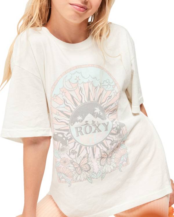 Roxy Girls' Cosmic Window Oversized Boyfriend Cropped T-Shirt product image