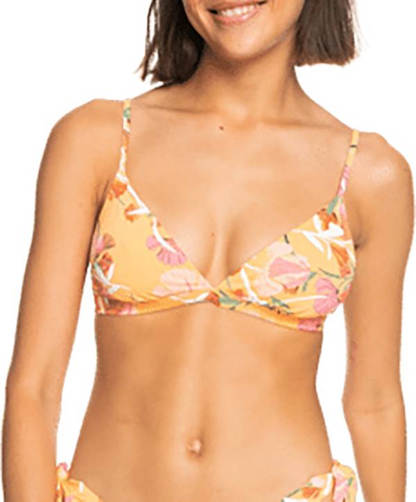 Roxy Women's Printed Beach Classics Fixed Tri Bikini Top product image
