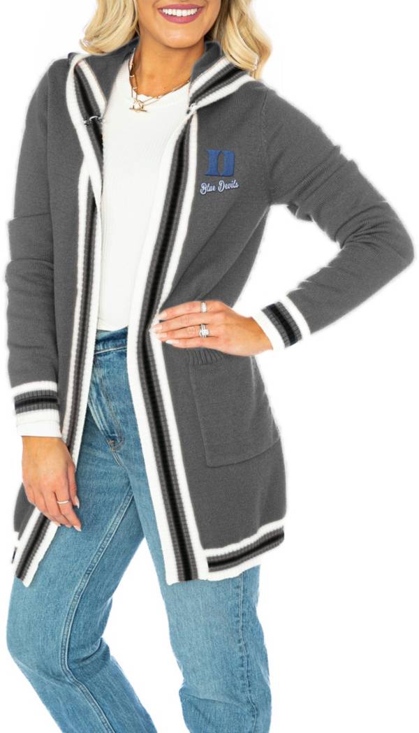 Gameday Couture Duke Blue Devils Grey Stripe Cardigan Dick's Sporting