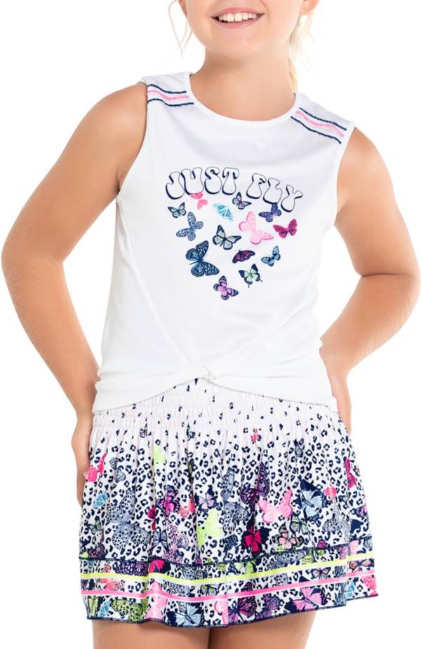 Lucky In Love Girls' Just Fly Tank product image
