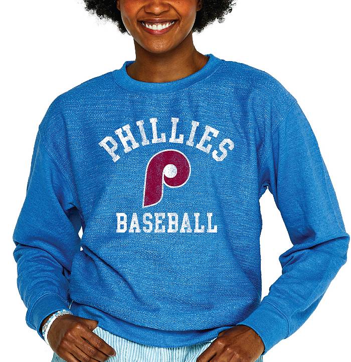 47 Brand Philadelphia Phillies Spring Training Gray V-Neck T-Shirt Women's  Sz L