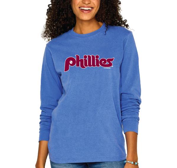 Women's phillies store long sleeve shirt