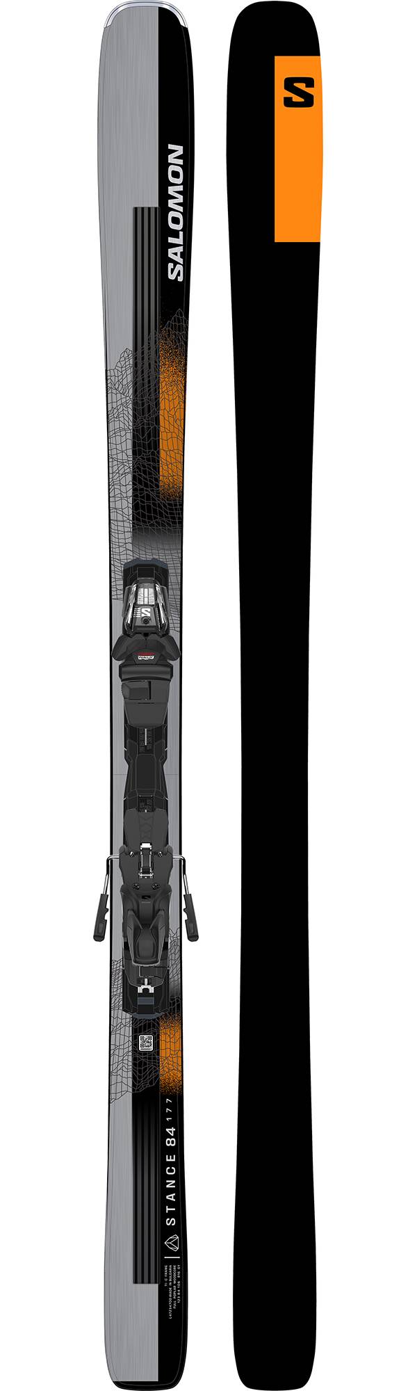 Salomon '23'24 Stance 84 Skis and M12 GripWalk Binding Ski Package