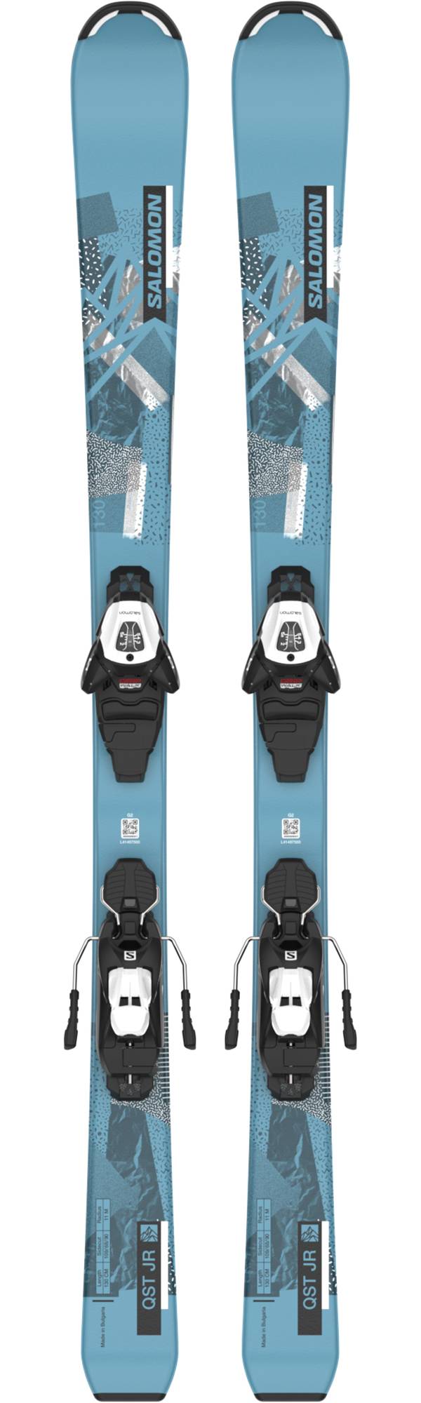 Salomon '23-'24 Youth QST Jr. M Skis and L6 GW J2 80 Binding Ski Package product image