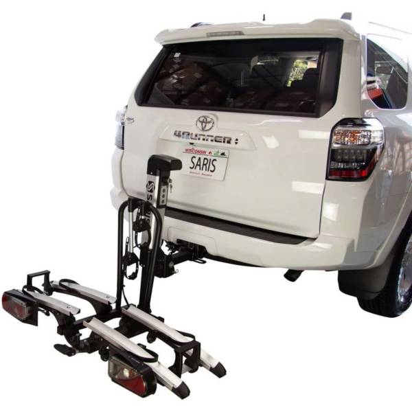 Saris Door County 2-Bike Motorized Hitch Rack with Electric Lift and Rear Lights product image