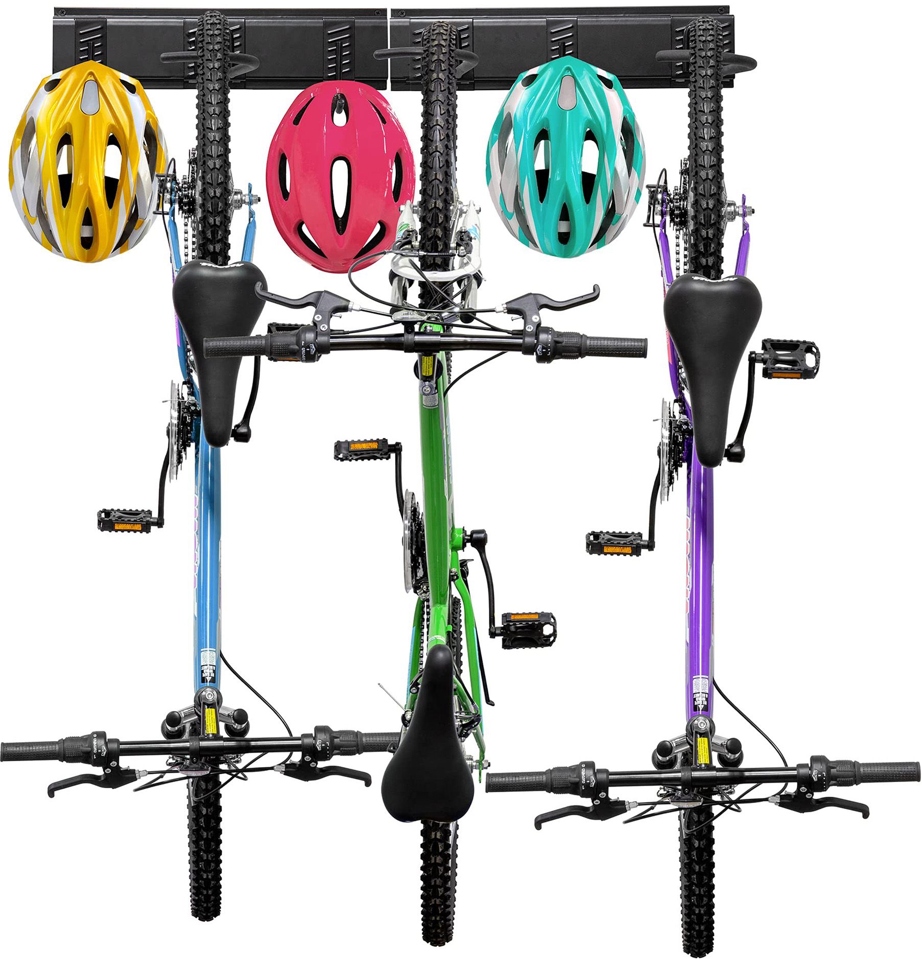 RaxGo Wall Mounted Bike Rack - 3 Bikes