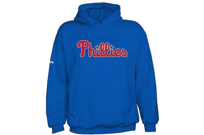 Stitches Youth Philadelphia Phillies Light Blue Pullover Hoodie