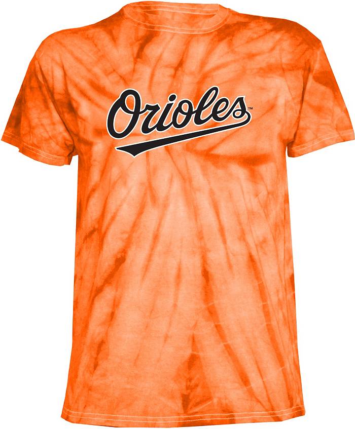 Custom Baltimore Baseball Script Black Orioles T-Shirt